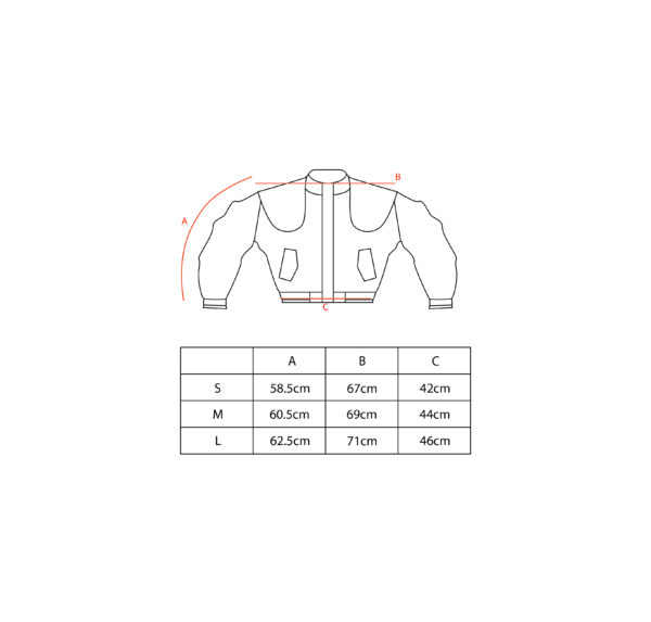 Chaqueta Tapada